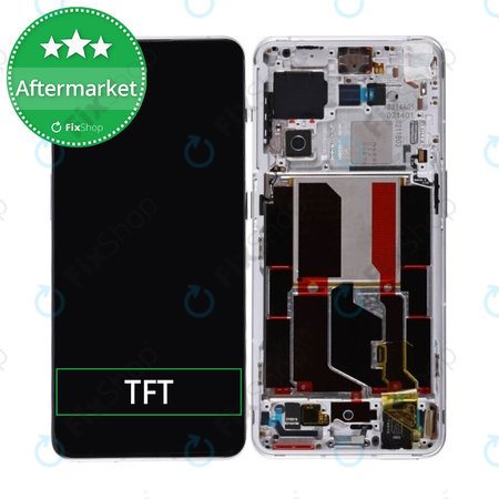 OnePlus 10 Pro NE2210 NE221 - Ecran LCD + Sticlă Tactilă + Ramă (Panda White) TFT