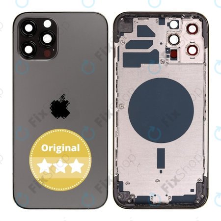 Apple iPhone 12 Pro Max - Carcasă Spate (Grafit / Gray) Original