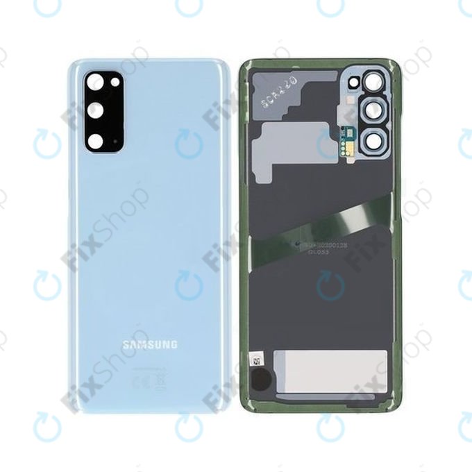 Samsung Galaxy S20 G980F - Carcasă Baterie (Cloud Blue) - GH82-22068D, GH82-21576D Genuine Service Pack