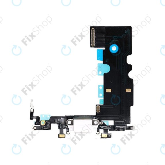 Apple iPhone SE (2nd Gen 2020) - Conector de Încărcare + Cablu Flex (White)