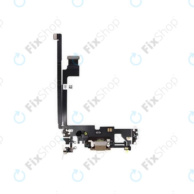 Apple iPhone 12 Pro Max - Conector de Încărcare + Cablu Flex (Gold)