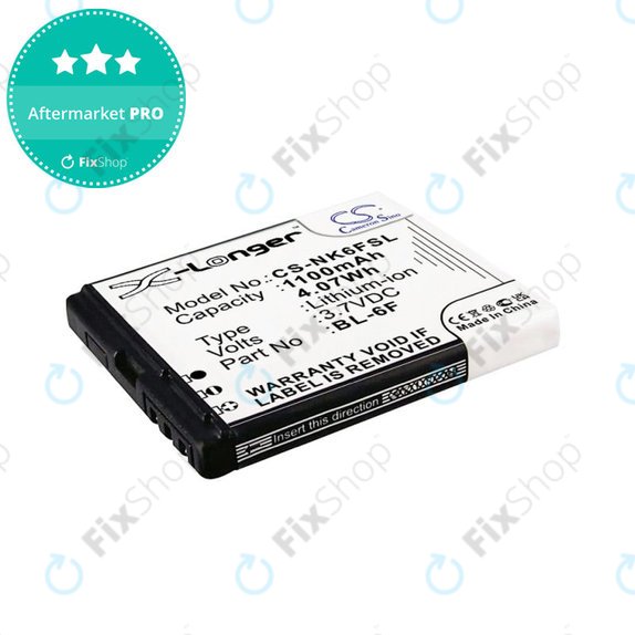 Baterie pentru Nokia N78, N79, N95 8GB, 1100mAh, Li-Ion, 3.7V, BL-6F, HQ
