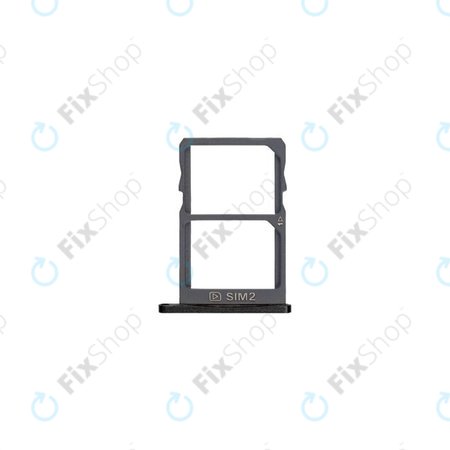 Nokia 5 - Slot SIM (Matte Black) - MEND102033A Genuine Service Pack