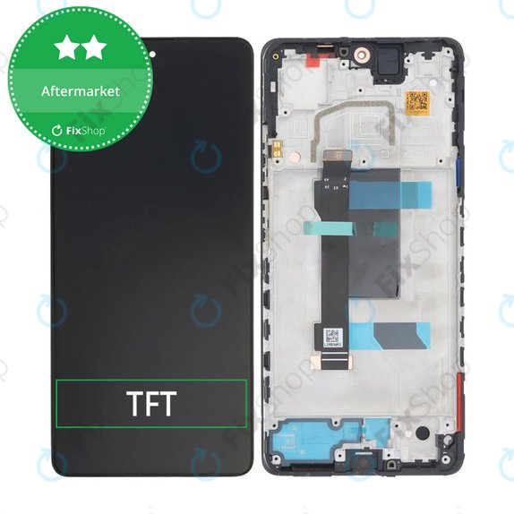 Xiaomi Poco X5 Pro - Ecran LCD + Sticlă Tactilă + Ramă (Astral Black) TFT