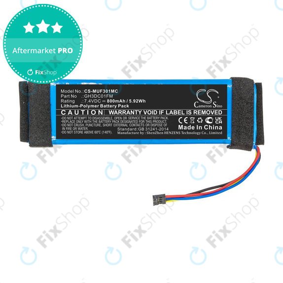 Baterie pentru Xiaomi Fimi Palm, 800mAh, Li-Pol, 7.4V, GH3DC01FM, HQ