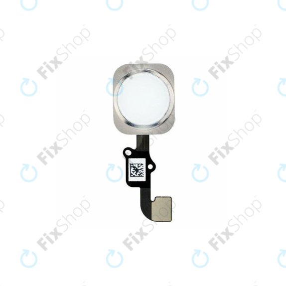 Apple iPhone 6, 6 Plus - Buton Acasă + Cablu flex (Silver)