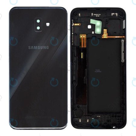 Samsung Galaxy J6 Plus J610F (2018) - Carcasă Baterie (Black) - GH82-17872A Genuine Service Pack