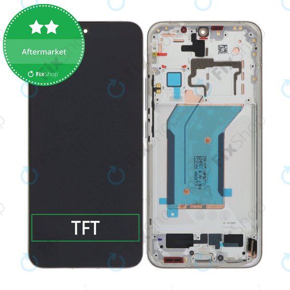 Xiaomi 14 23127PN0CC - Ecran LCD + Sticlă Tactilă + Ramă (White) TFT