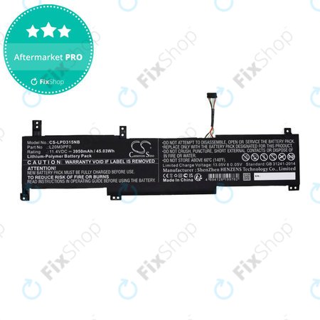Baterie pentru Lenovo IdeaPad 3-series, 3950mAh, Li-Pol, 11.4V, L20M3PF0, HQ