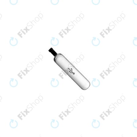 Samsung Galaxy S5 G900F - Capac Conector Încărcare USB (Silver) - GH98-32941A Genuine Service Pack