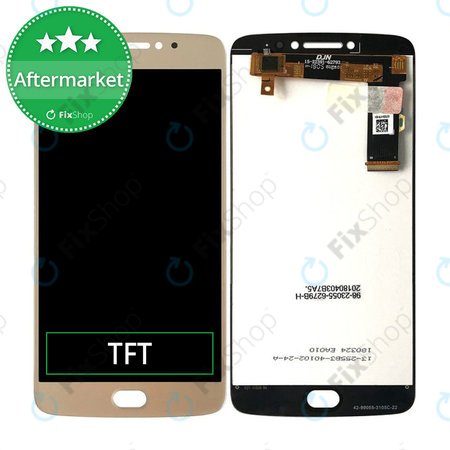 Moto E4 Plus XT1772 - Ecran LCD + Sticlă Tactilă (Gold) TFT