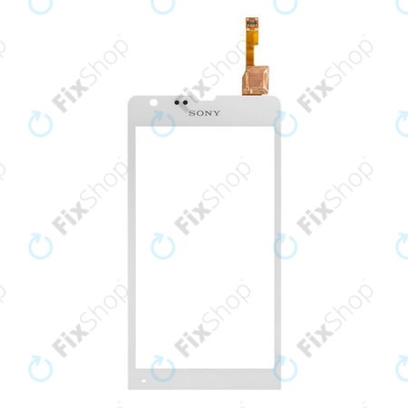 Sony Xperia SP M35H - C5303 - Sticlă Tactilă (Alb) - 1272-6916 - 01