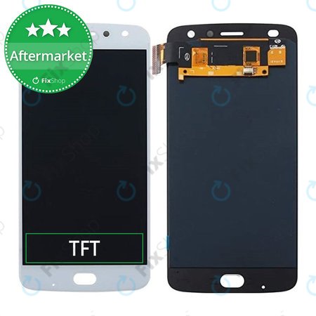 Motorola Moto Z2 Play XT1710-09 - Ecran LCD + Sticlă Tactilă (White) TFT