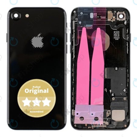 Apple iPhone 7 - Carcasă Spate (Jet Black) Pulled