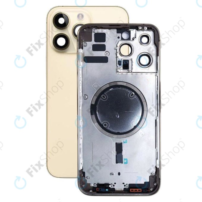 Apple iPhone 14 Pro Max - Carcasă Spate (Gold)