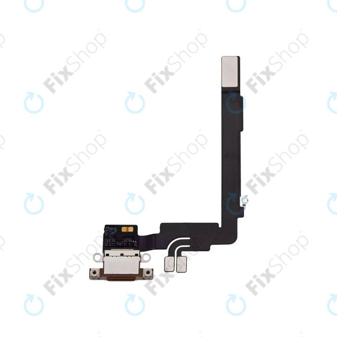Apple iPhone 16 Pro Max - Conector de Încărcare + Cablu Flex (Desert Titanium)