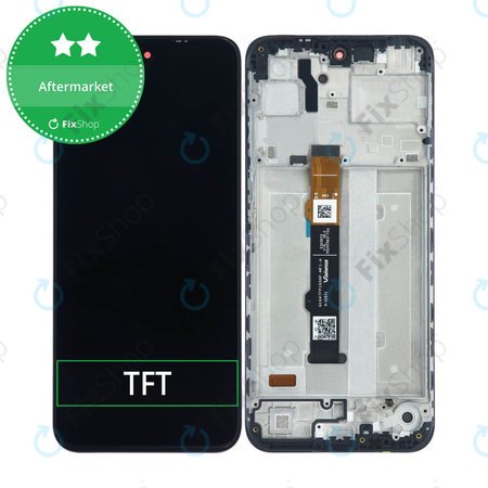 Motorola Moto G41 XT2167 - Ecran LCD + Sticlă Tactilă + Ramă (Meteorite Black) TFT