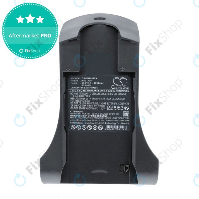 Baterie pentru Shark IZ, 3000mAh, Li-Ion, 25.2V, XSBT700, HQ