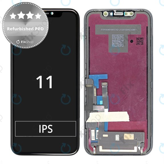 Apple iPhone 11 - Ecran LCD + Sticlă Tactilă + Ramă Refurbished PRO