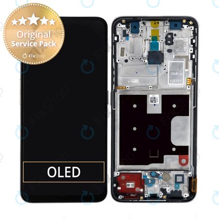 Oppo Reno 2 Z - Ecran LCD + Sticlă Tactilă + Ramă - REF-OPPOR2Z01BF Genuine Service Pack