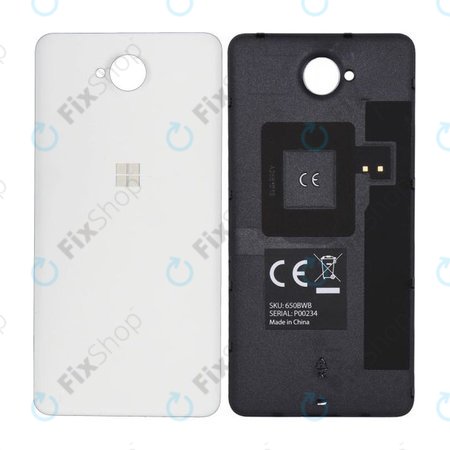 Microsoft Lumia 650 - Carcasă Baterie (Alb) - 02510Z8