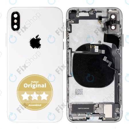 Apple iPhone XS - Carcasă Spate (Silver) Pulled