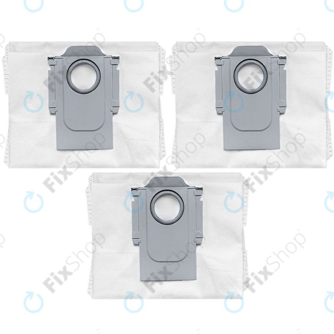 Sac de praf, 3 buc. pentru Xiaomi Roborock S7-series, S8-series, Q5-series, Q7-series, Q8 Max+