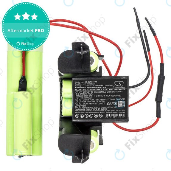 Baterie pentru Electrolux ErgoRapido ZB3004, ZB3005, ZB3006, AEG AG3004, AG3005, AG3006, 1500mAh, Ni-MH, 14.4V, 2199035029, HQ