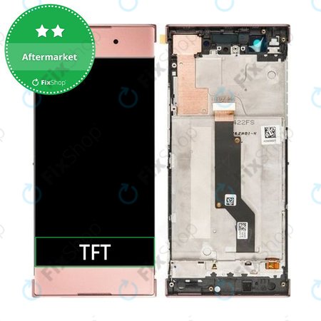 Sony Xperia XA1 G3121 - Ecran LCD + Sticlă Tactilă + Ramă (Pink) TFT