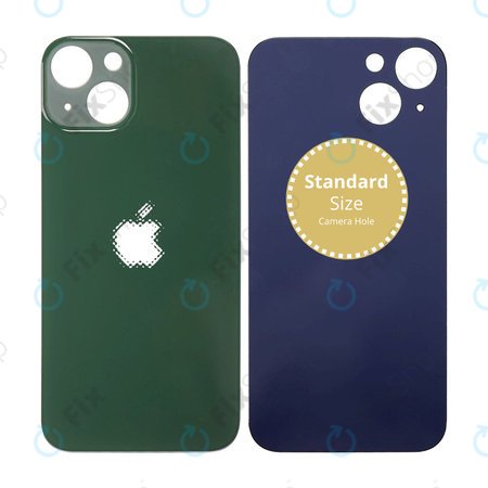 Apple iPhone 13 - Sticlă Carcasă Spate (Green)
