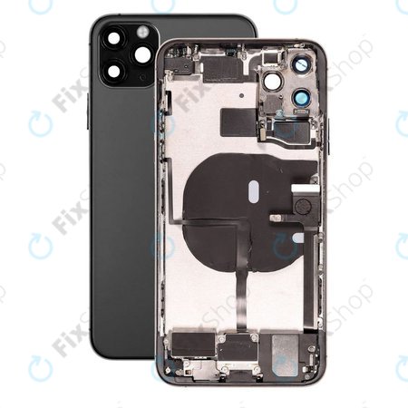 Apple iPhone 11 Pro Max - Carcasă Spate cu Piese Mici (Space Gray)