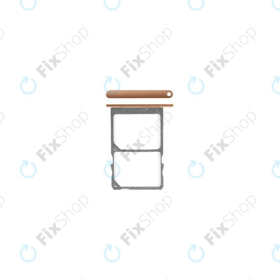 Nokia 3 - Slot SIM (Copper White) - MENE152006A Genuine Service Pack
