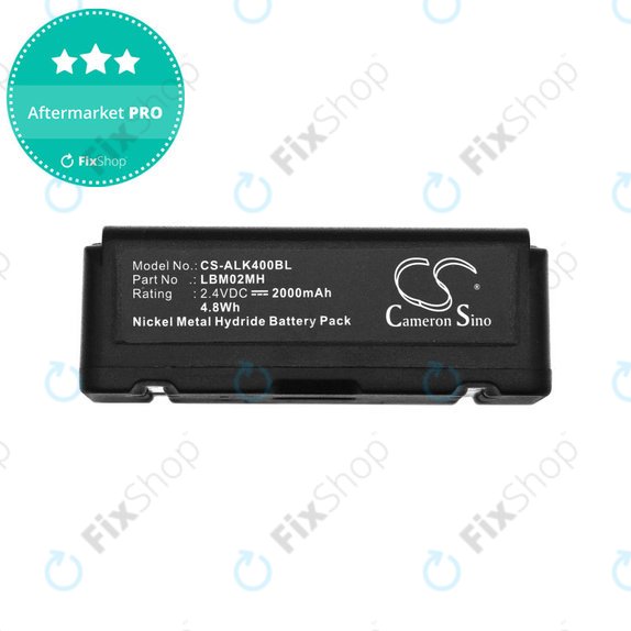 Baterie pentru Autec LK4, 6, 8, 2000mAh, Ni-MH, 2.4V, LBM02MH, HQ