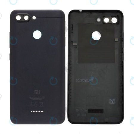 Xiaomi Redmi 6 - Carcasă Baterie (Black)