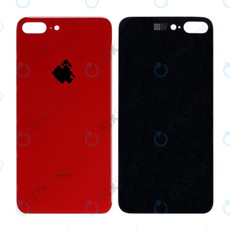 Apple iPhone 8 Plus - Sticlă Carcasă Spate (Red)