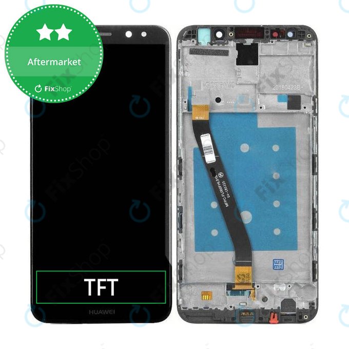 Huawei Mate 10 Lite - Ecran LCD + Sticlă Tactilă + Ramă (Black) TFT
