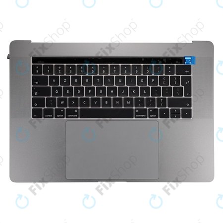 Apple MacBook Pro 15" A1707 (Late 2016 - Mid 2017) - Superior Ramă Tastatură + Tastatură UK + Microfon + Trackpad + Boxe (Space Gray)