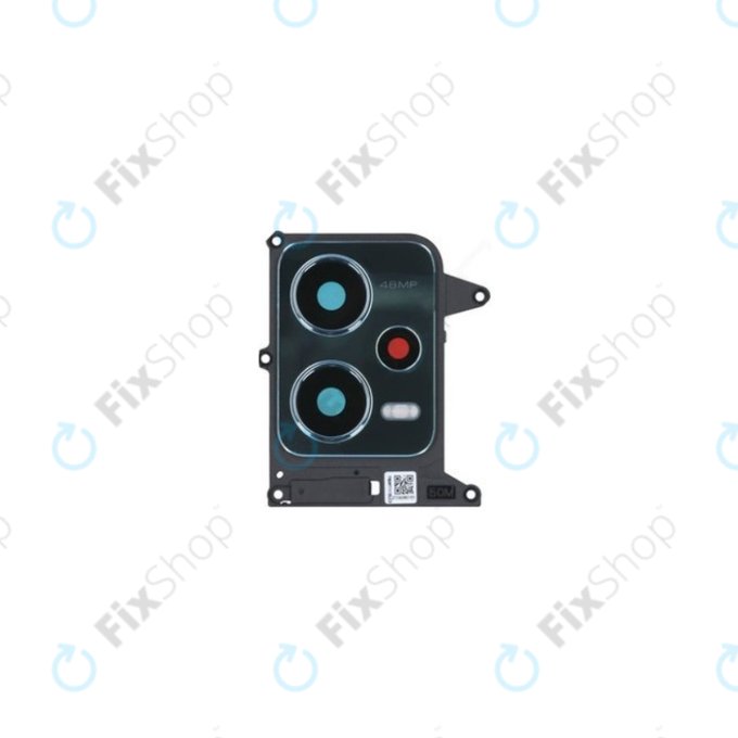 Xiaomi Redmi Note 12 5G - Sticlă Cameră Spate + Ramă (Ice Blue)