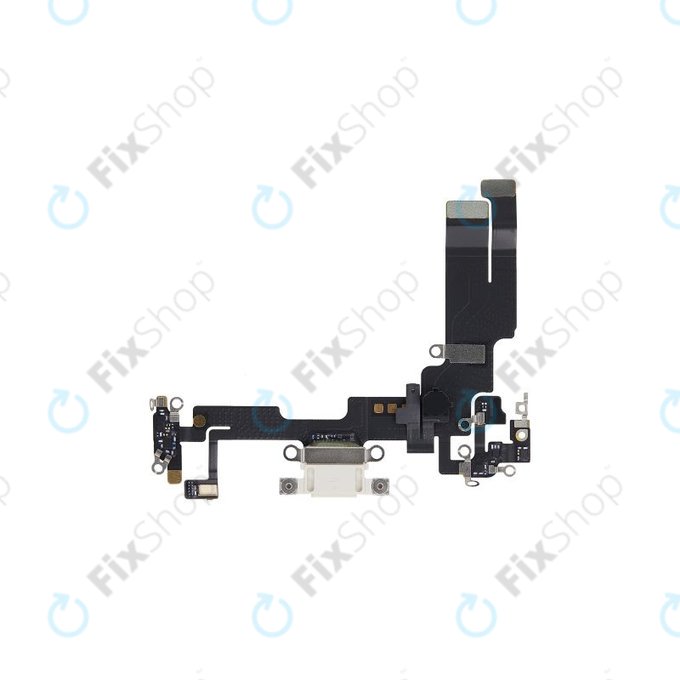 Apple iPhone 14 - Conector de Încărcare + Cablu Flex (Starlight)