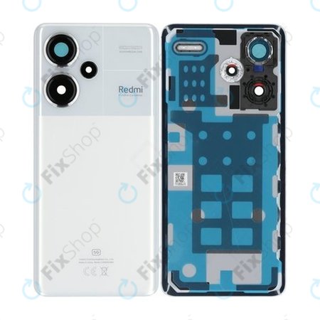 Xiaomi Redmi Note 13 Pro+ 23090RA98C - Carcasă Baterie (Moonlight White) - 560033N16U00 Genuine Service Pack