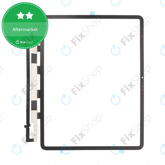Sticlă Tactilăl cu adeziv pentru iPad Air 13 (2024), Black