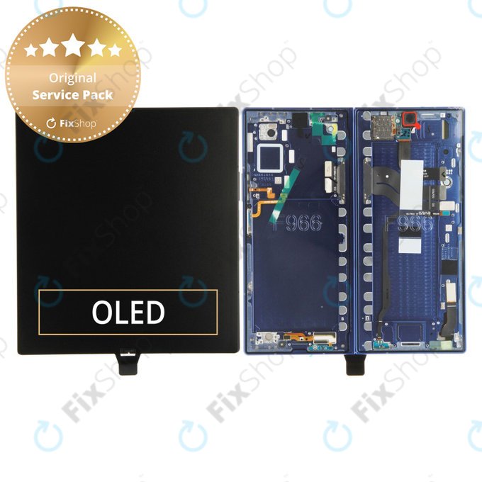 Samsung Galaxy Z Fold 7 F966B - Ecran LCD + Sticlă Tactilă + Ramă (Blue Shadow) - GH82-37548B Genuine Service Pack