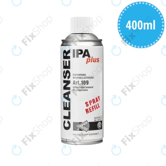 Cleanser IPA Plus - Lichid de curățare - Isopropanol 100% (400ml)
