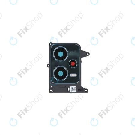 Xiaomi Redmi Note 12 5G - Sticlă Cameră Spate + Ramă (Ice Blue)