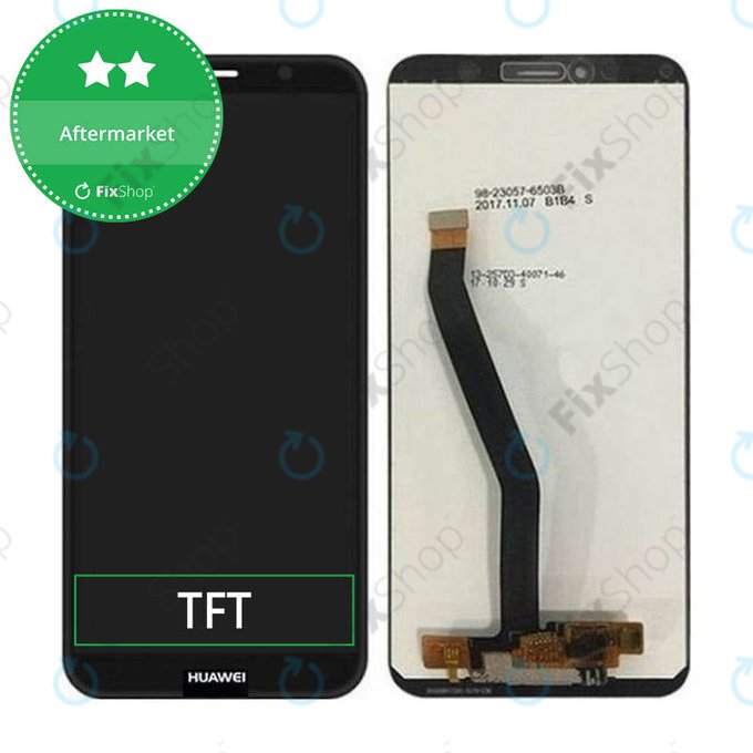 Huawei Y6 (2018) - Ecran LCD + Sticlă Tactilă (Black) TFT