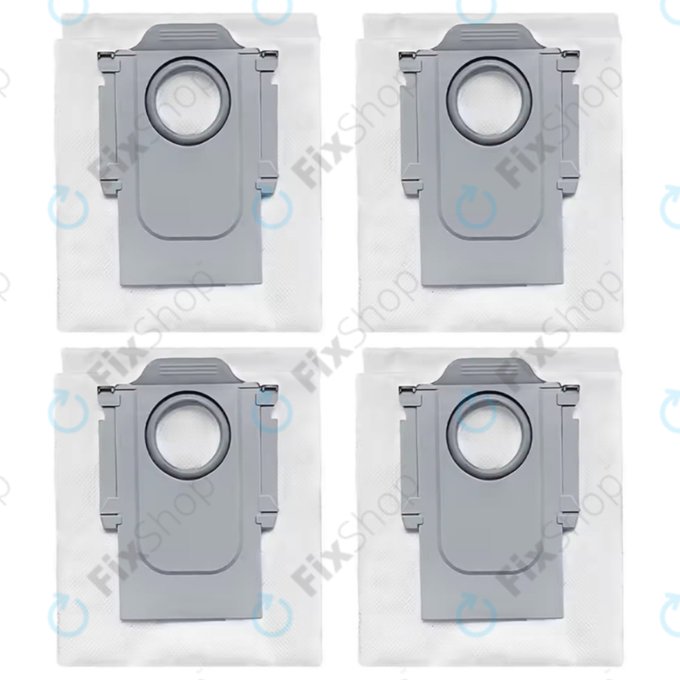 Sac de praf, 4 buc. pentru Xiaomi Roborock Q10-series, S8 Pro, S8 Pro Plus