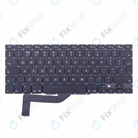 Apple MacBook Pro 15" A1398 (Mid 2012 - Mid 2015) - Tastatură UK