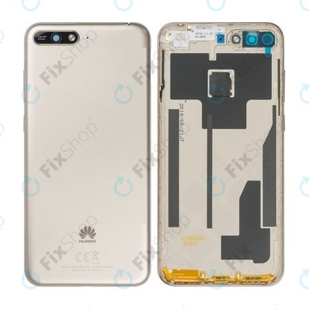 Huawei Y6 (2018) - Carcasă Baterie (Gold) - 97070TXW Genuine Service Pack