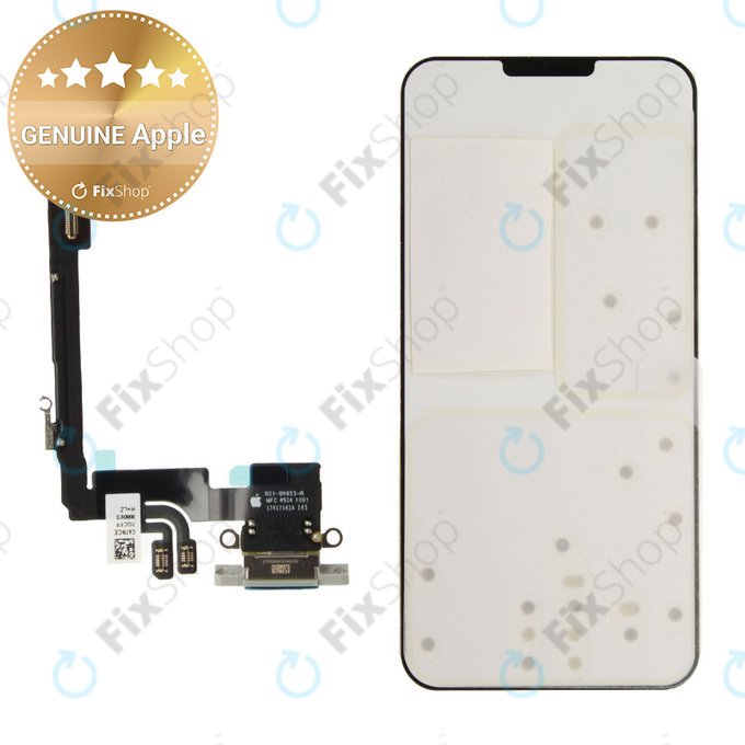 Conector de Încărcare + Cablu Flex pentru iPhone 16 Pro | White Titanium | 923-11089 | Genuine Apple