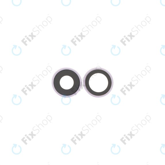 Apple iPhone 17 - Sticlă Cameră Spate cu Ramă (Lavender) - 2buc